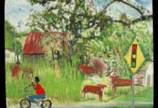 "Paterson Scene"  by Jean Rosen