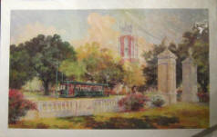 Loyola University N.O.  Print by Robert Rucker